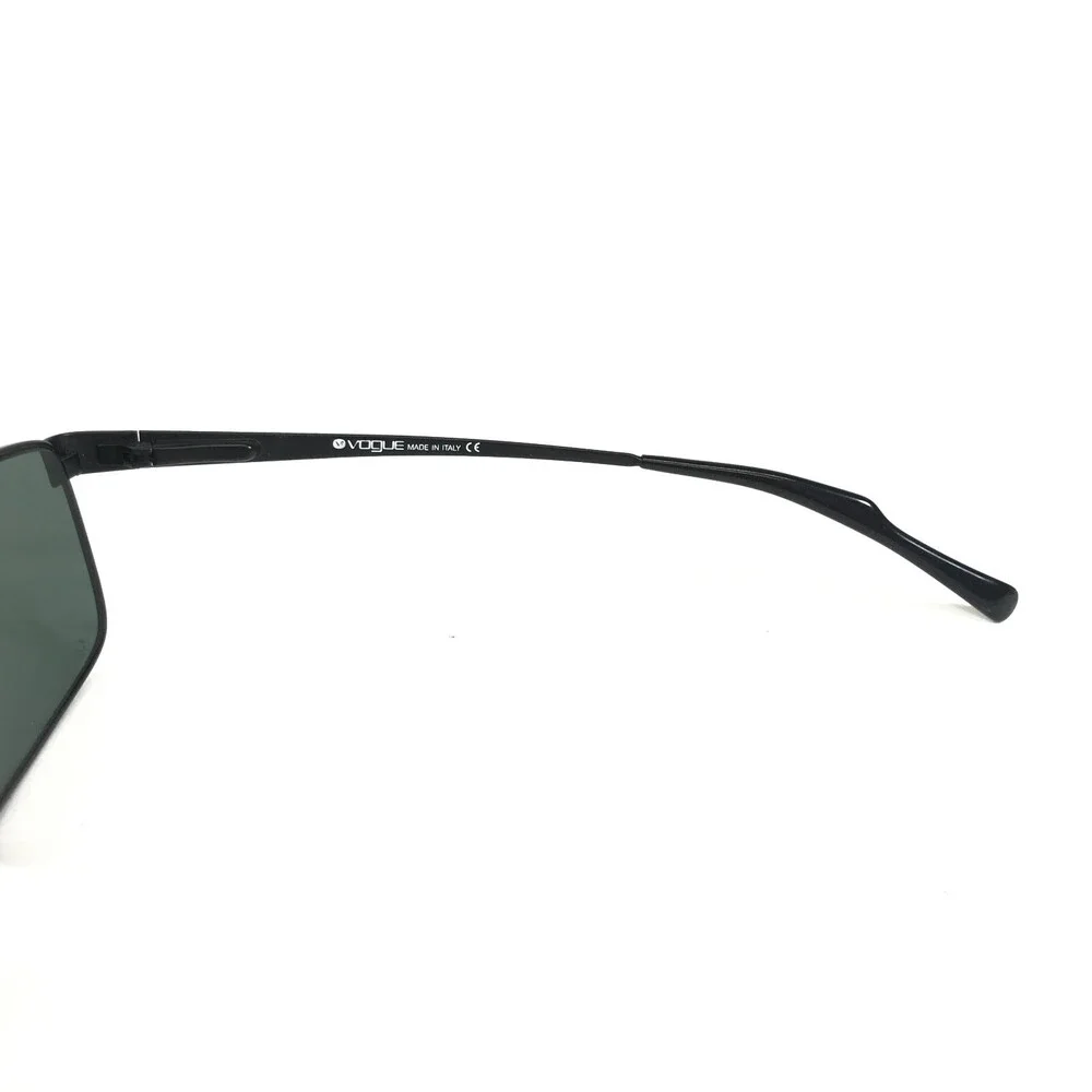 Vogue Sunglasses VO3431-S 352-S/6 Black Square Frames with Green Lenses
